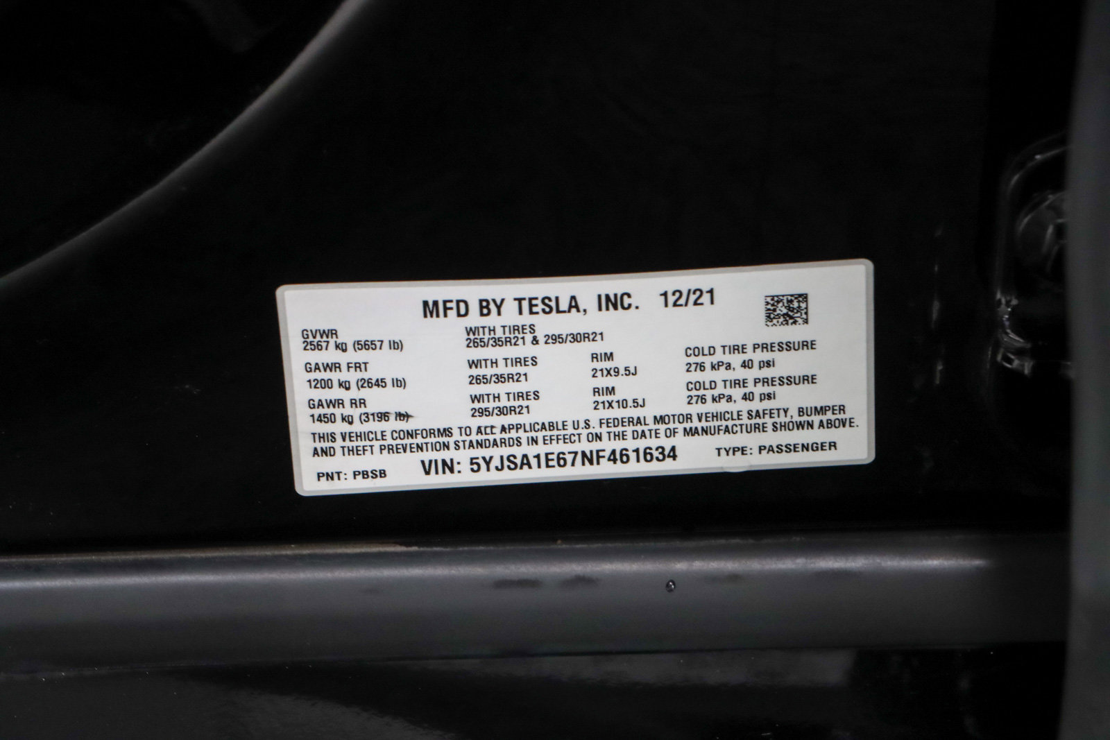 Used 2022 Tesla Model S Plaid image 28