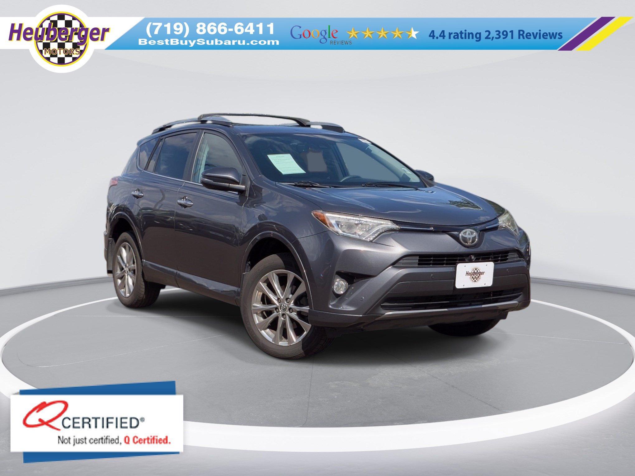 Used 2017 Toyota RAV4 Platinum AWD/4WD video 1