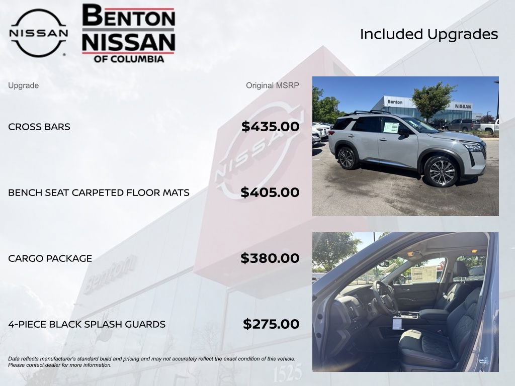 New 2026 Nissan Pathfinder Platinum w/ Cargo Package image 7