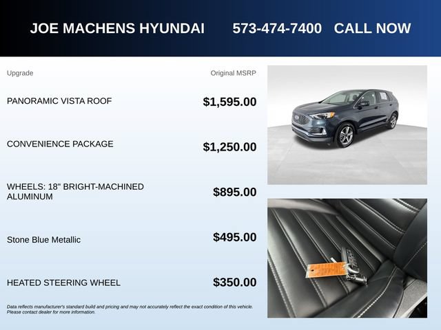 Used 2024 Ford Edge SEL w/ Convenience Package AWD/4WD image 5