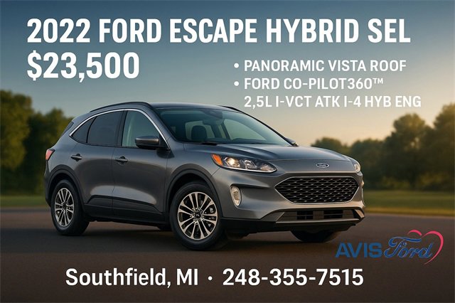 Used 2022 Ford Escape SEL