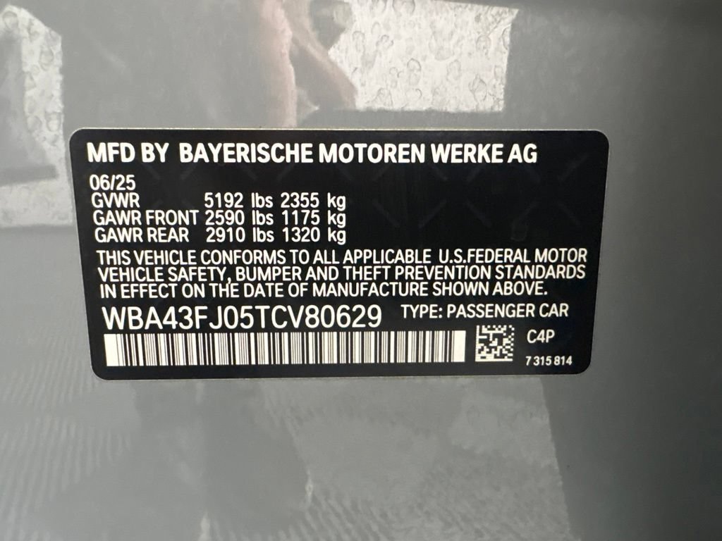Certified 2026 BMW 530i w/ M Sport Package RWD image 34