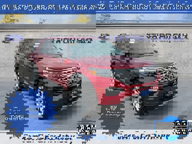 Certified 2024 Ford Explorer Platinum w/ Technology Package