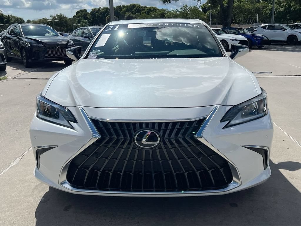 Certified 2021 Lexus ES 350 w/ Premium Package FWD image 2