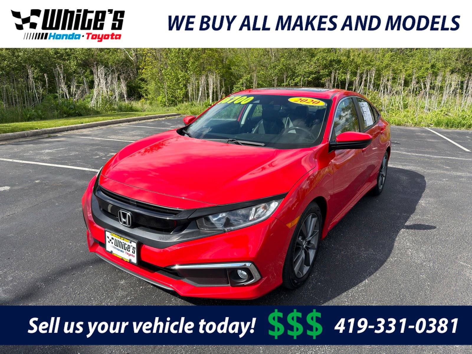 Used 2020 Honda Civic EX-L image 1