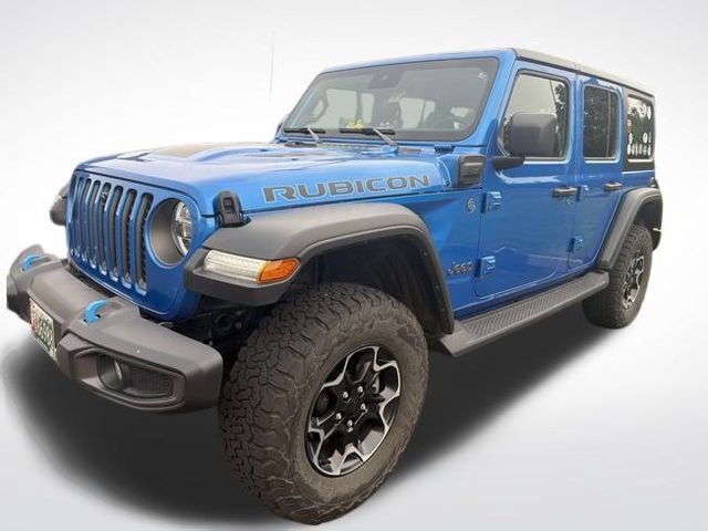 Used 2022 Jeep Wrangler Unlimited Rubicon 4xe w/ Cold Weather Group AWD/4WD image 2