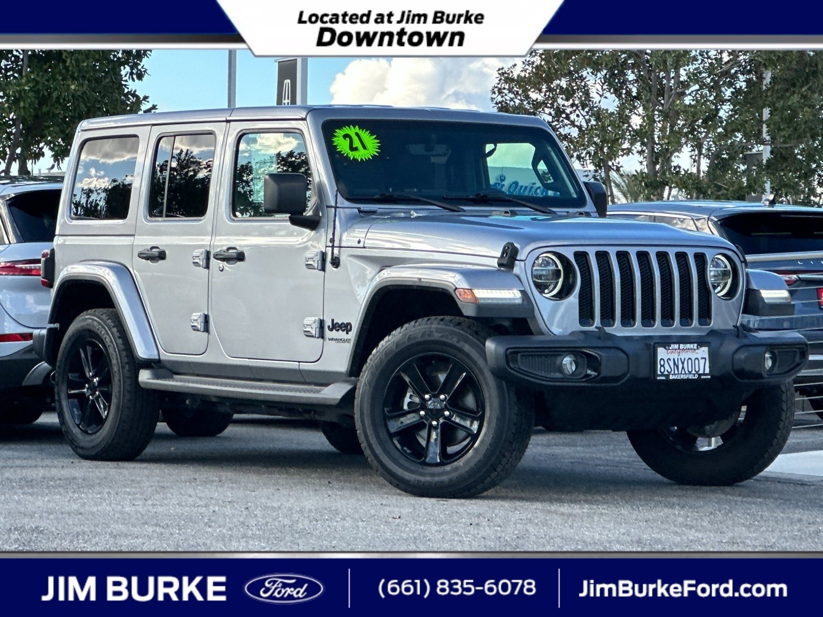 Used 2021 Jeep Wrangler Unlimited Sahara