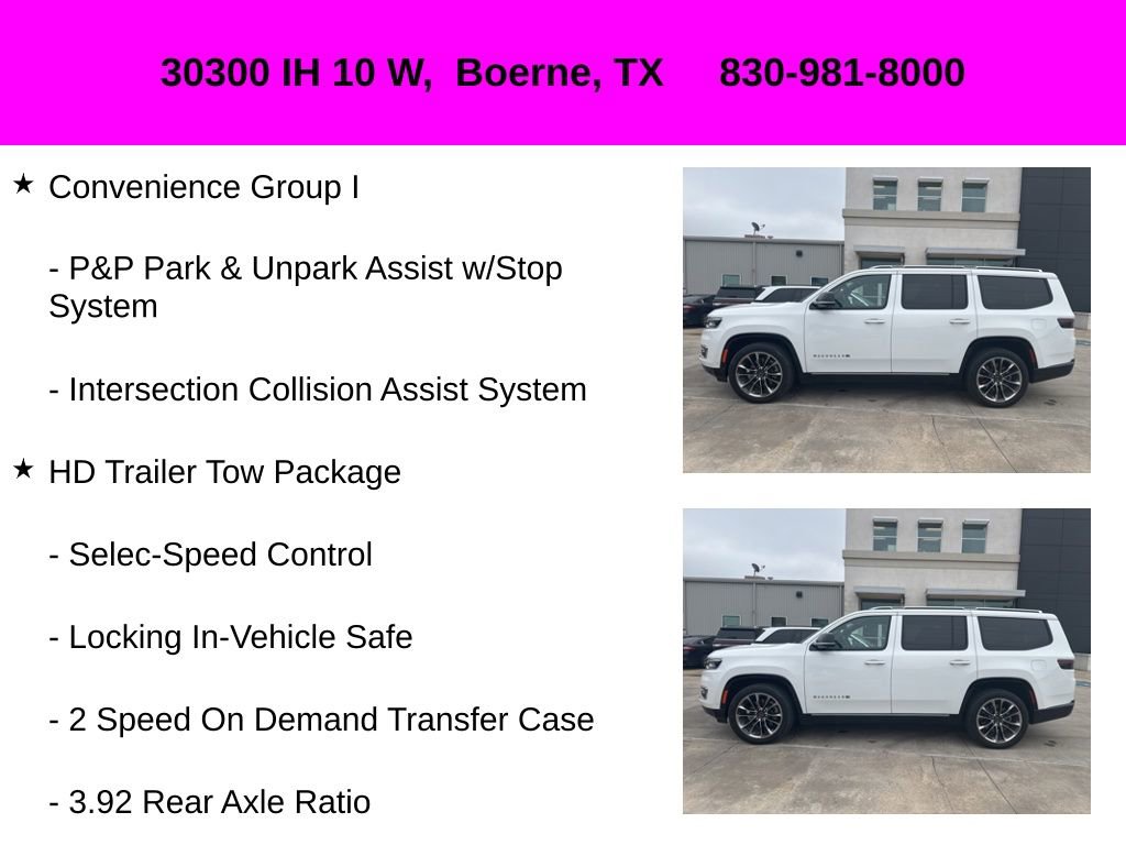 Used 2023 Jeep Wagoneer Series III w/ Premium Group I image 17