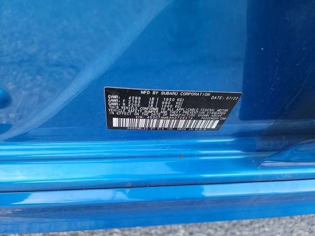 Used 2022 Subaru Impreza 2.0i Sport w/ Popular Package #3 image 9