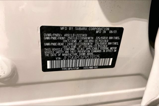 Used 2023 Subaru Forester Limited AWD/4WD image 35