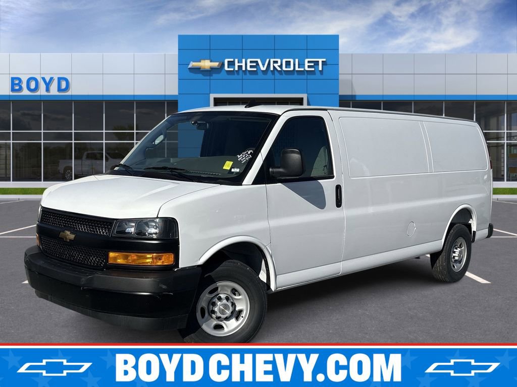 New 2025 Chevrolet Express 3500 Extended w/ Driver Convenience Package RWD image 1