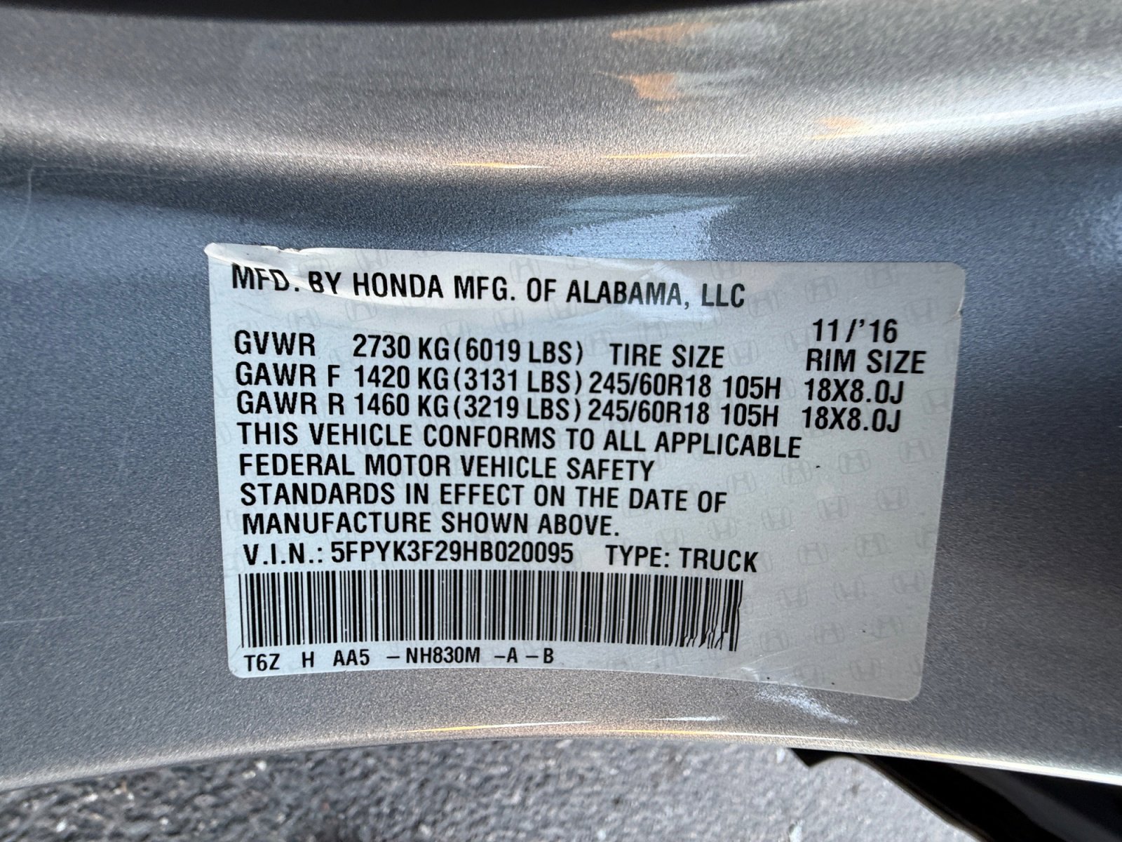 Used 2017 Honda Ridgeline RT image 25