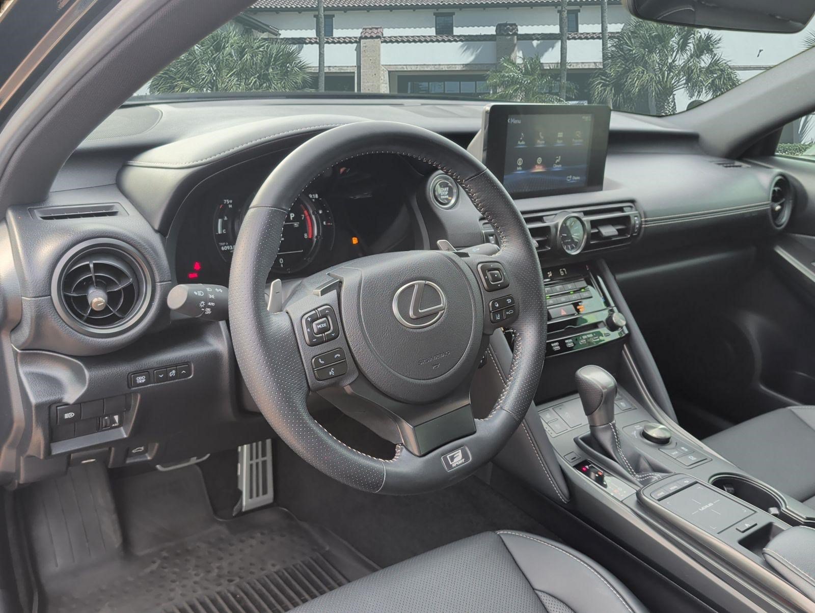 Used 2024 Lexus IS 350 F Sport w/ Memory Package RWD image 12