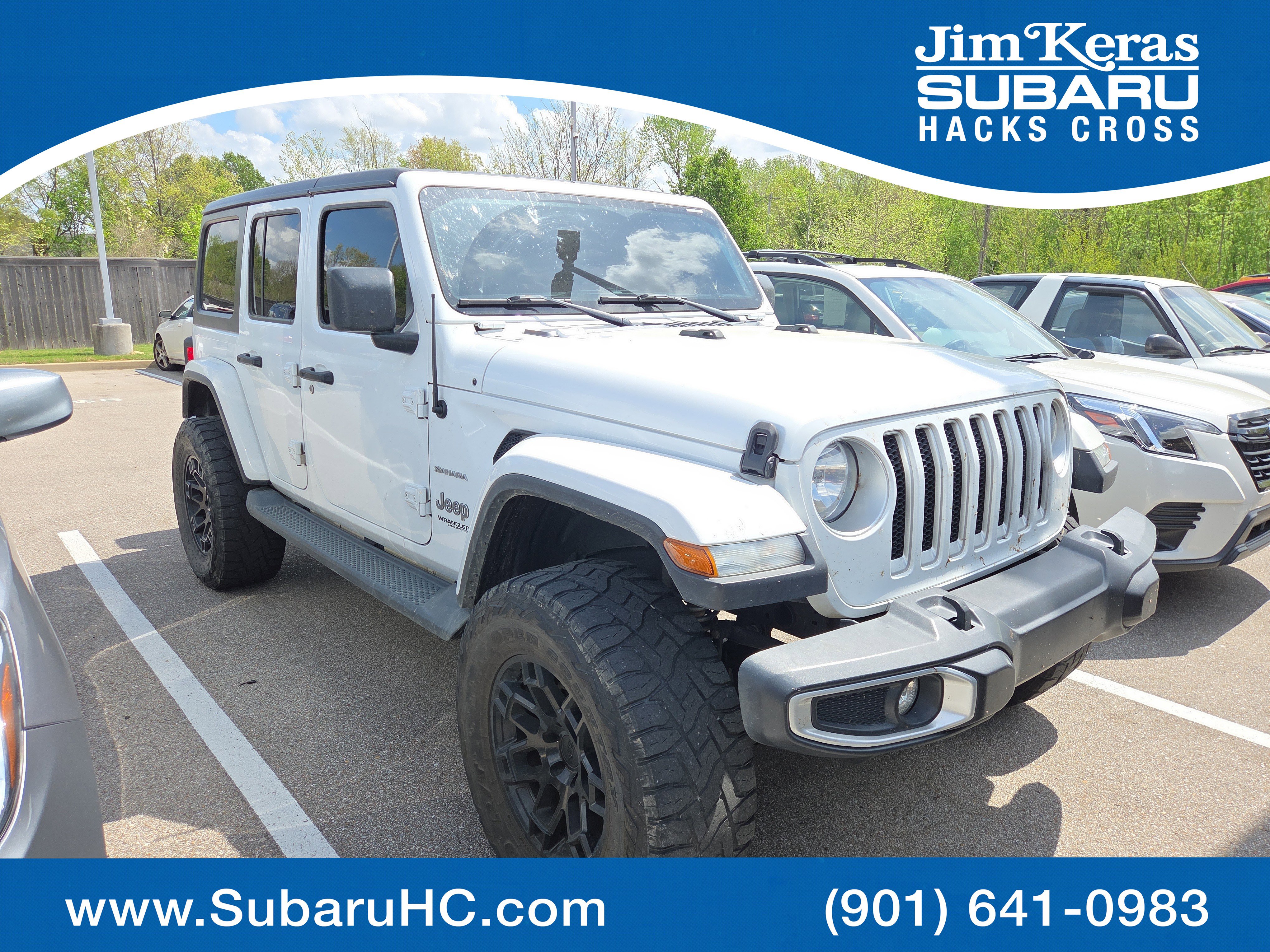 Used 2021 Jeep Wrangler Unlimited Sahara image 1