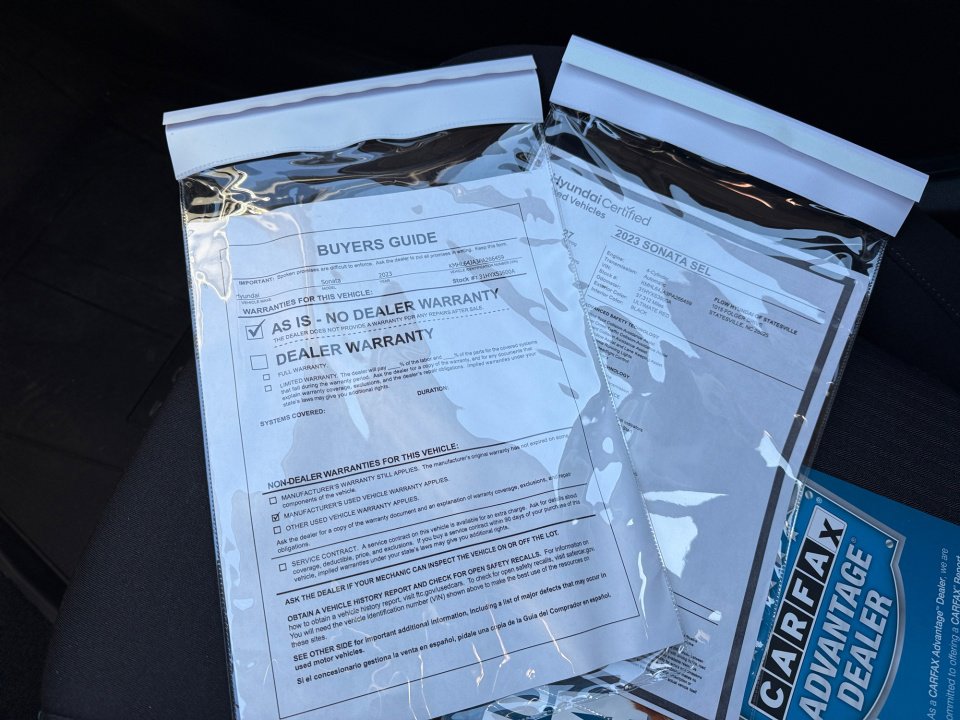 Certified 2023 Hyundai Sonata SEL w/ Winter Weather Package image 33