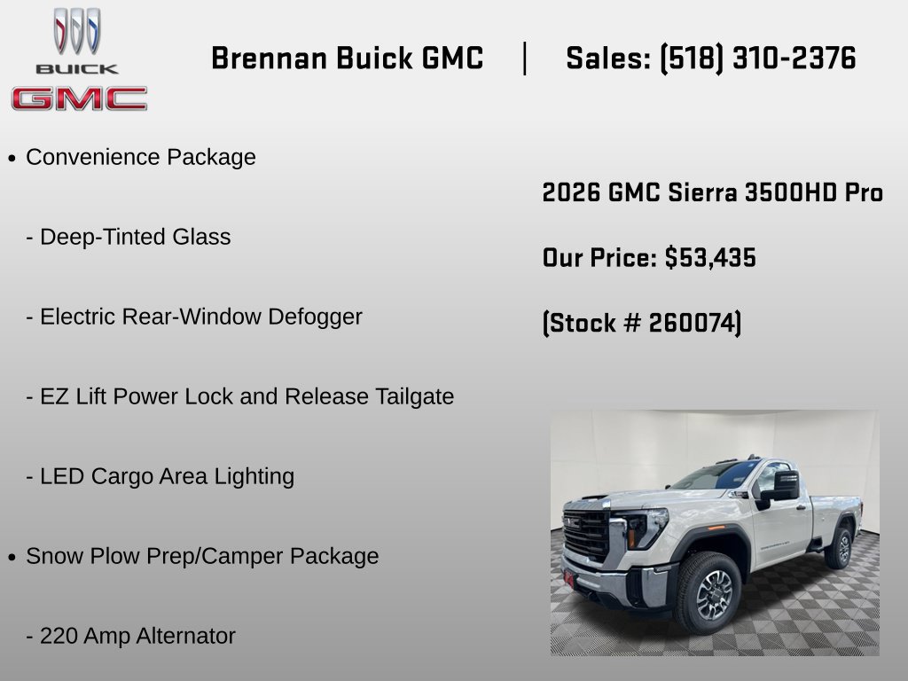 New 2026 GMC Sierra 3500 Pro AWD/4WD image 6
