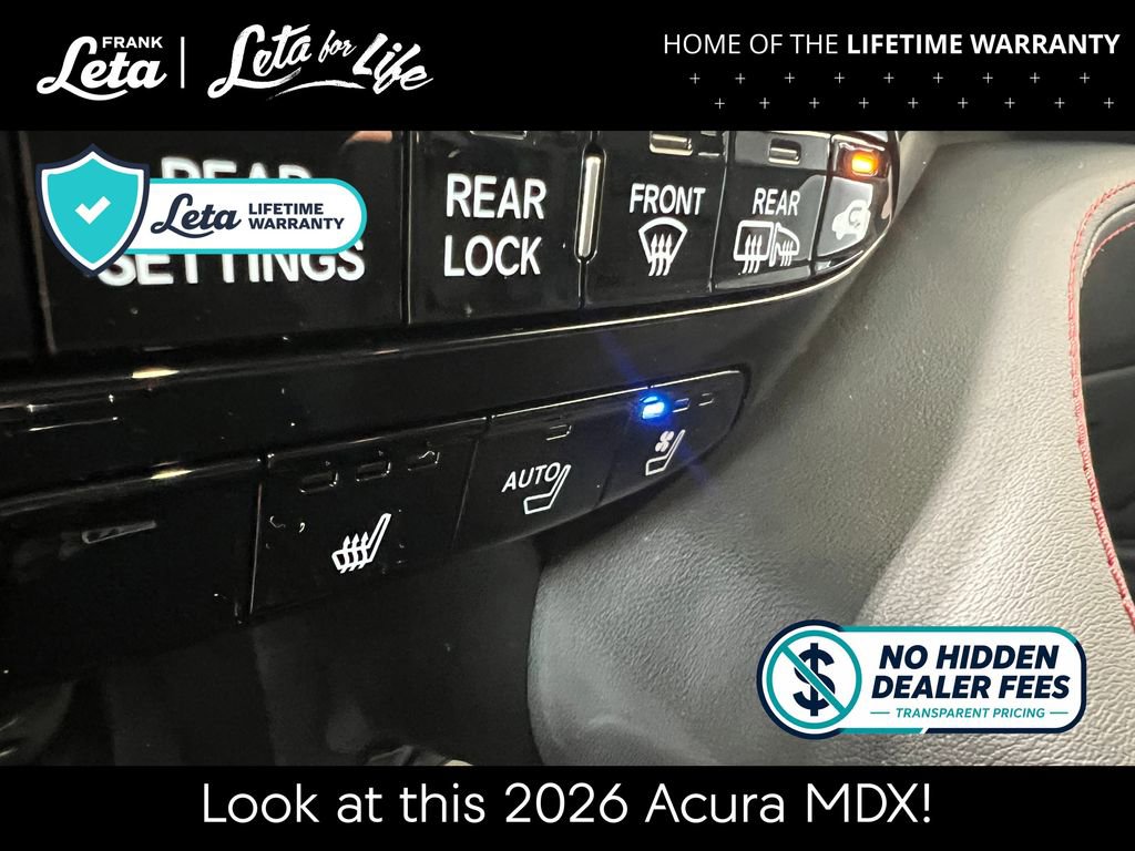 New 2026 Acura MDX A-Spec AWD/4WD image 28
