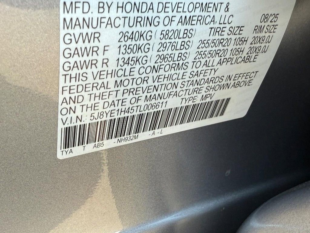 Certified 2026 Acura MDX w/ Technology Package image 21