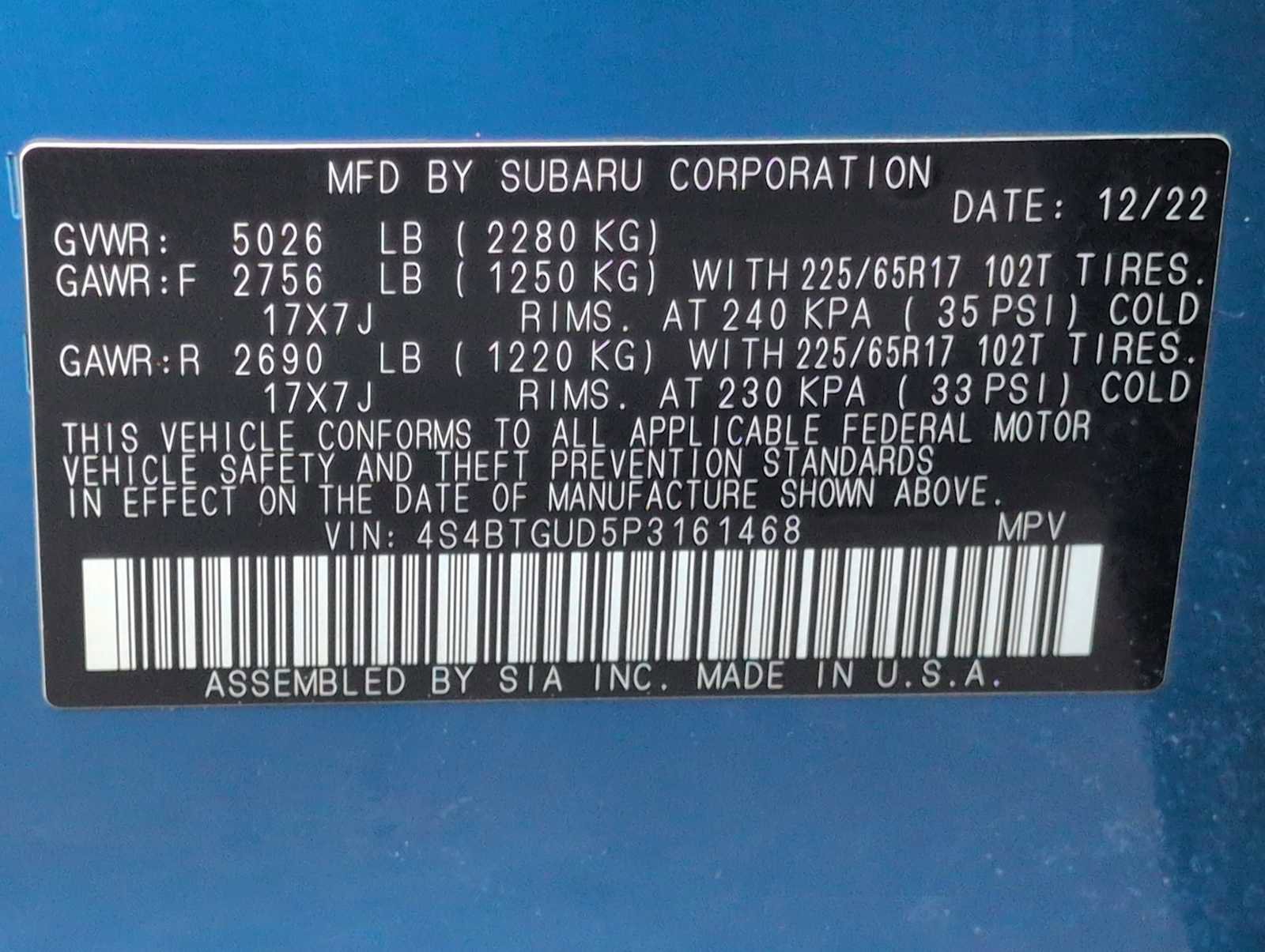 Used 2023 Subaru Outback Wilderness image 34