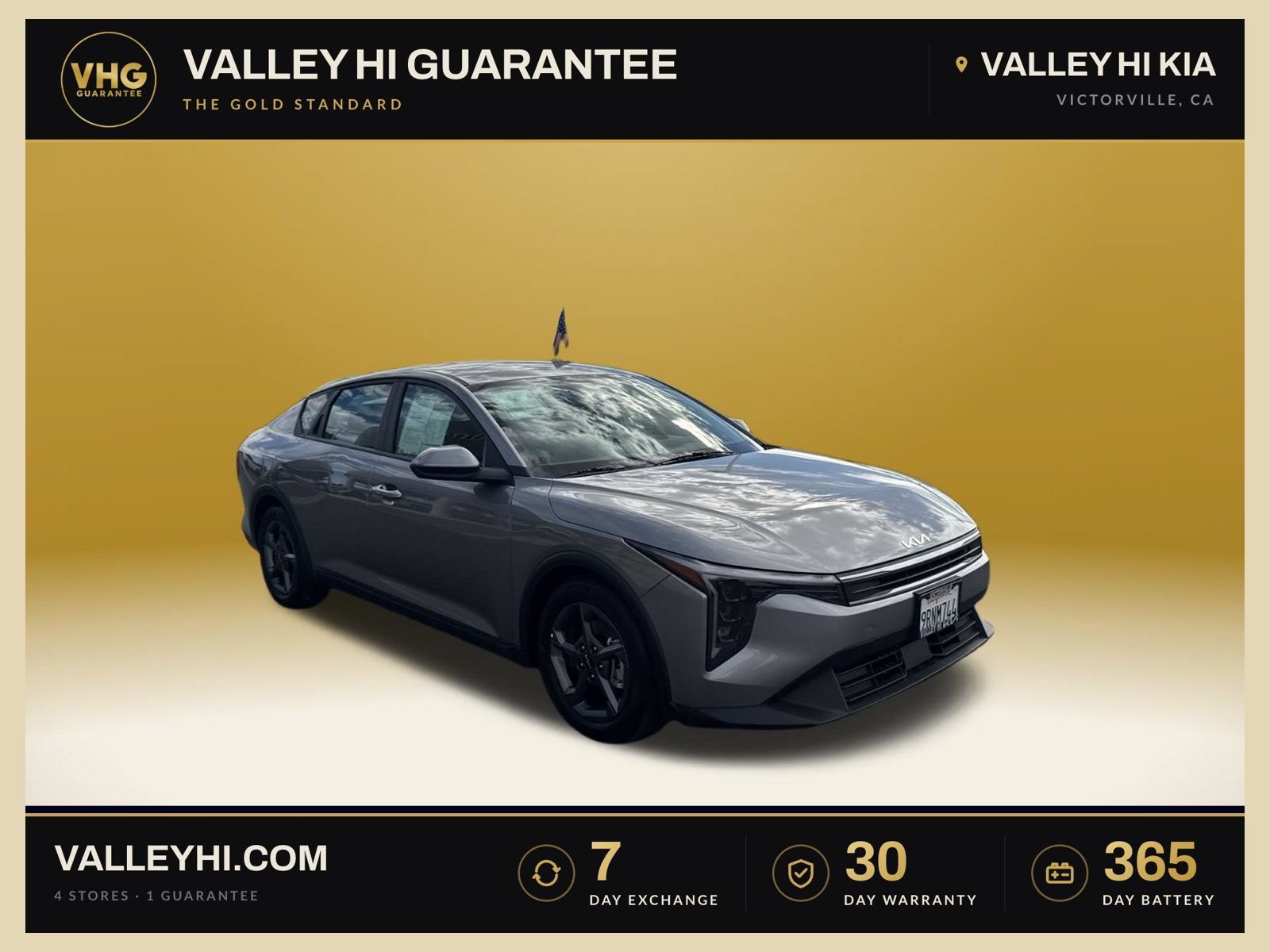 Certified 2025 Kia K4