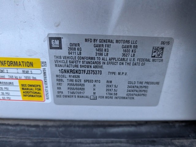 Used 2015 Chevrolet Traverse LT w/ Style and Technology Package image 37