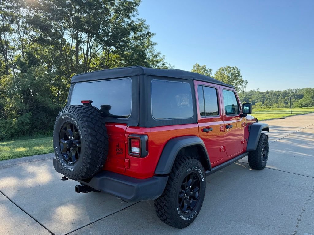 Used 2021 Jeep Wrangler Unlimited Sport AWD/4WD image 3