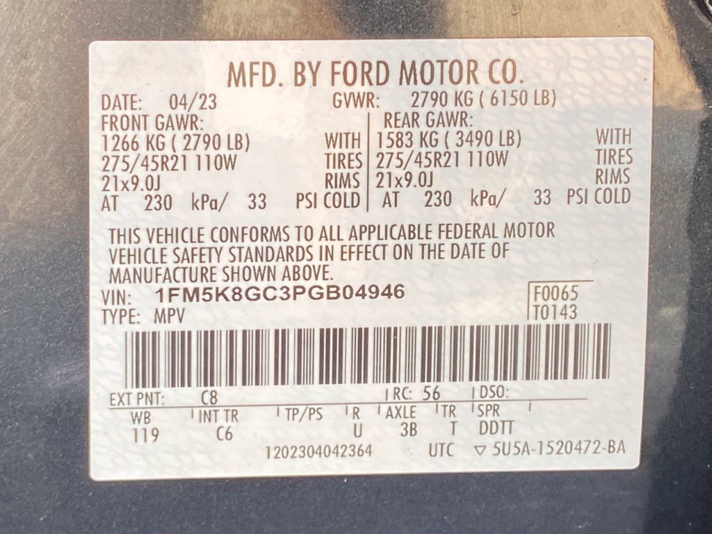 Used 2023 Ford Explorer ST w/ Equipment Group 401A AWD/4WD image 33