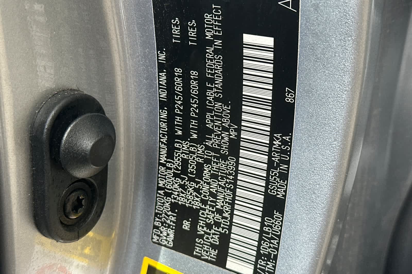 Used 2015 Toyota Highlander XLE AWD/4WD image 31