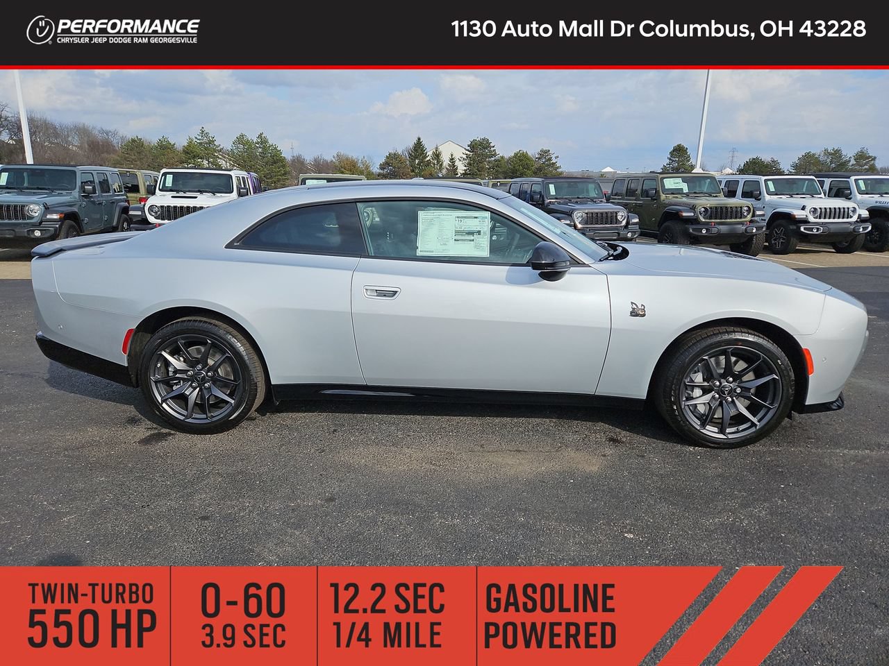 New 2026 Dodge Charger Scat Pack w/ Blacktop Package AWD/4WD image 8