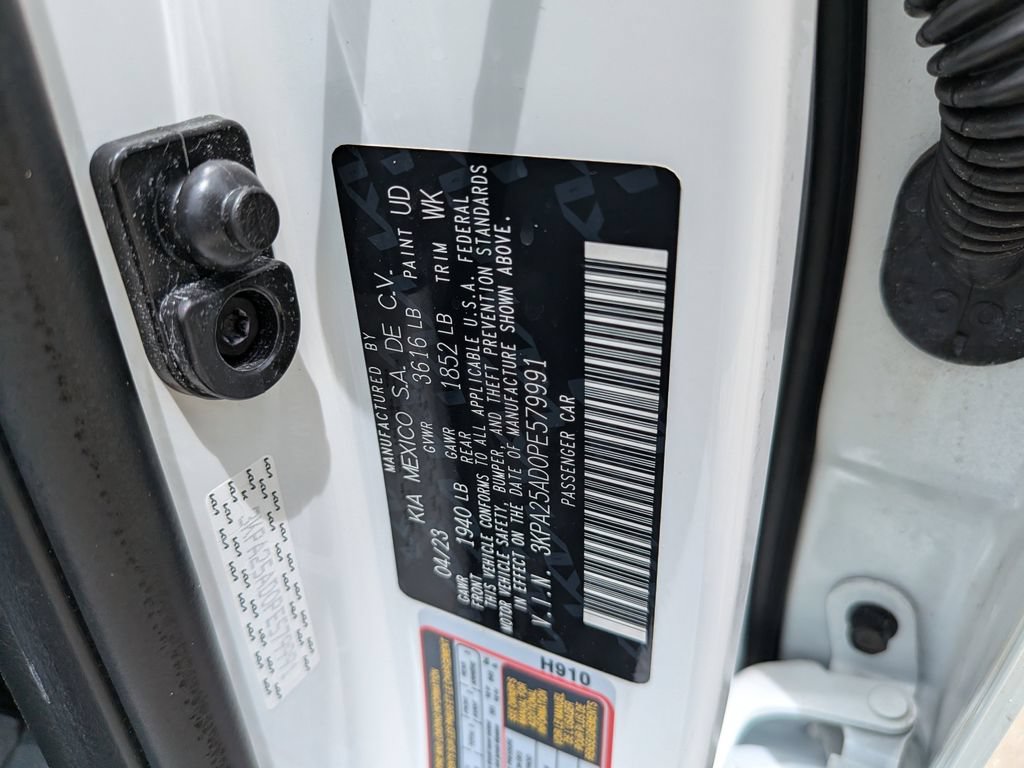 Certified 2023 Kia Rio S FWD image 35