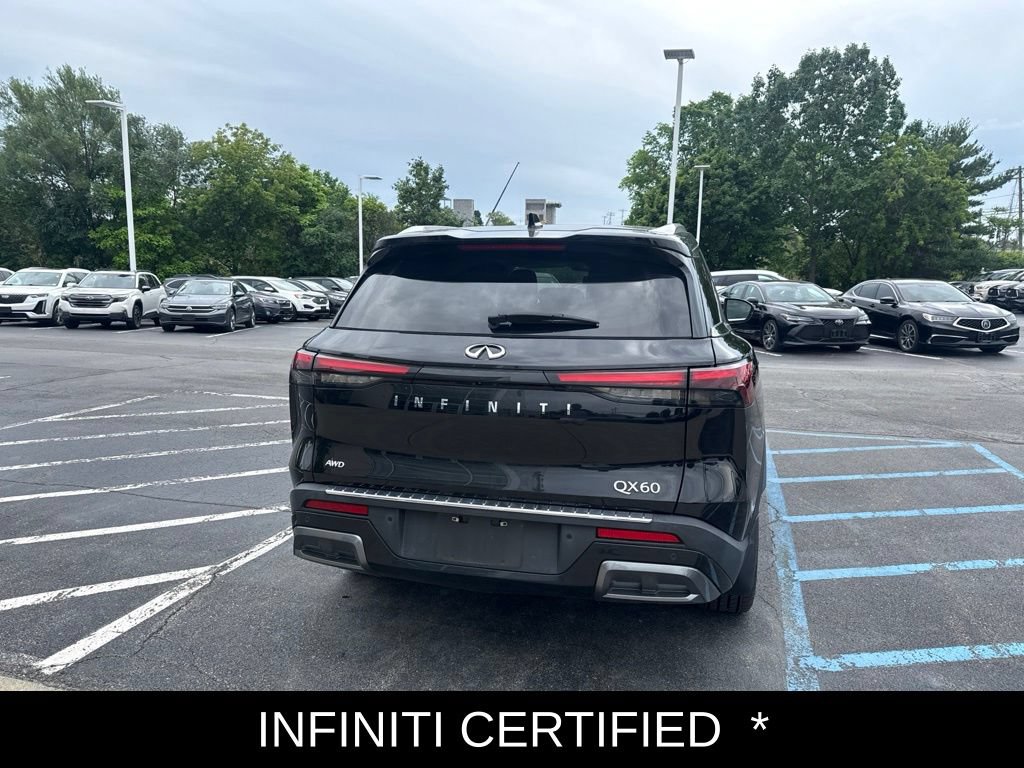 Certified 2022 INFINITI QX60 Luxe w/ Cargo Package AWD/4WD image 8