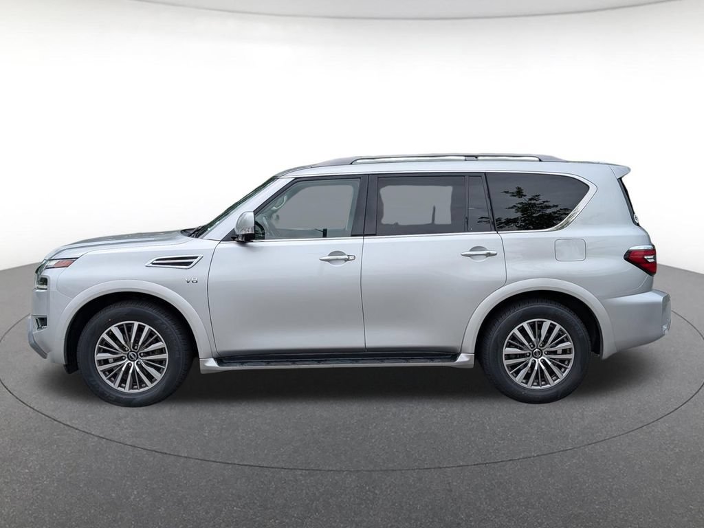 Used 2021 Nissan Armada SL w/ Captain's Chairs Package AWD/4WD image 2