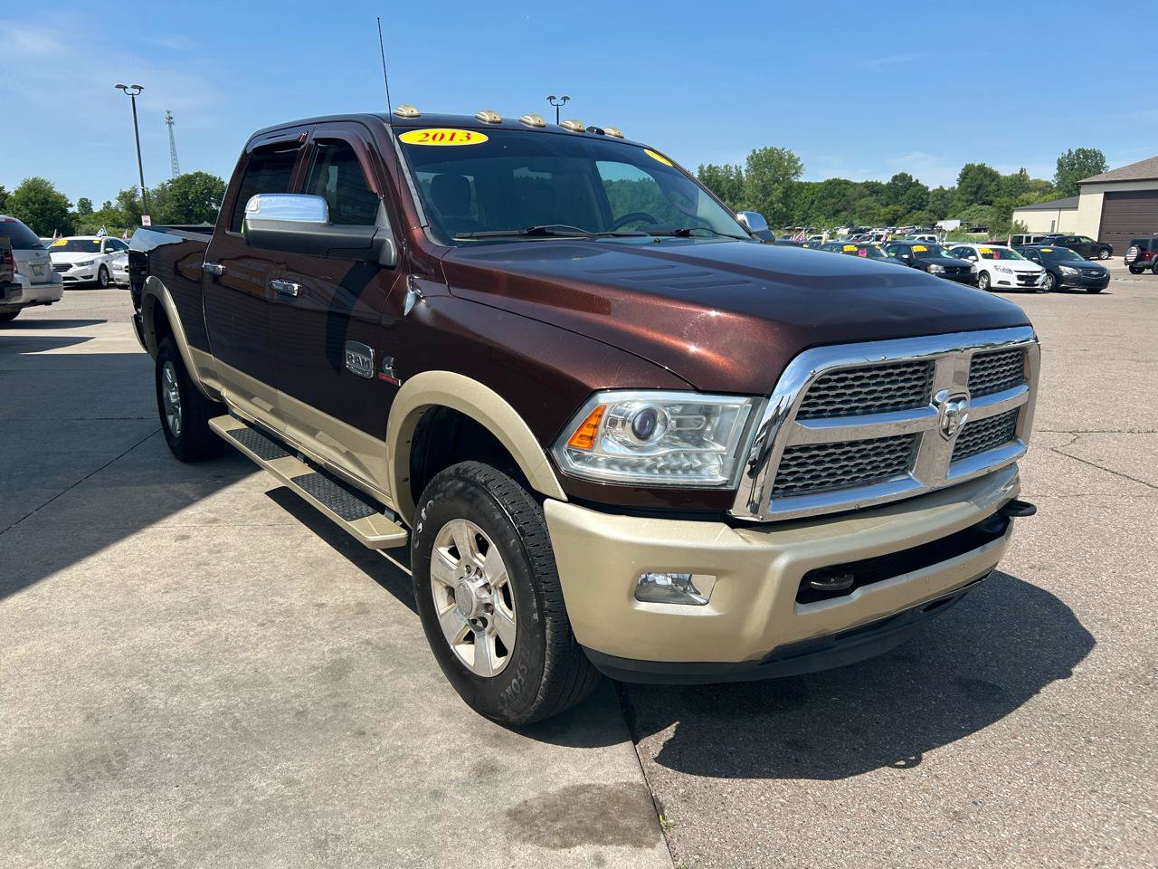 Used 2013 RAM 3500 Laramie Longhorn w/ HD Snow Plow Prep Group AWD/4WD image 3