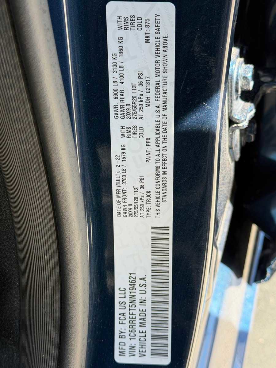 Used 2022 RAM 1500 Big Horn RWD image 35