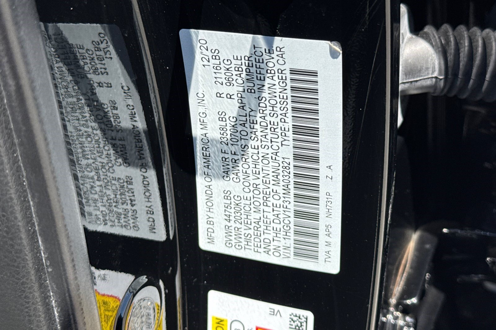 Used 2021 Honda Accord Sport image 21