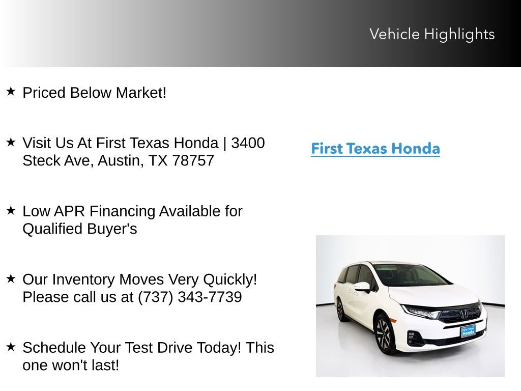 Used 2026 Honda Odyssey EX-L image 10