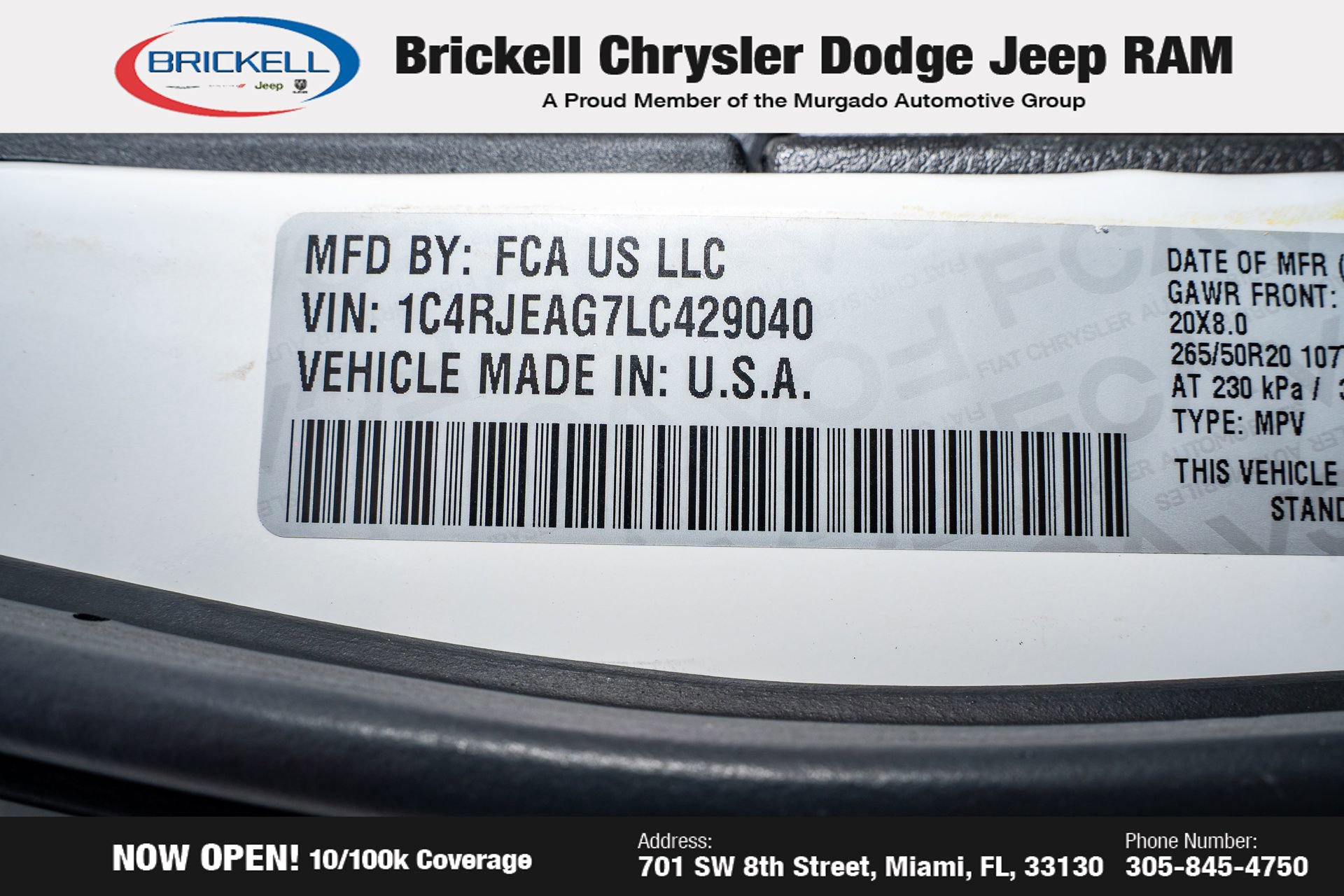 Used 2020 Jeep Grand Cherokee Altitude image 38