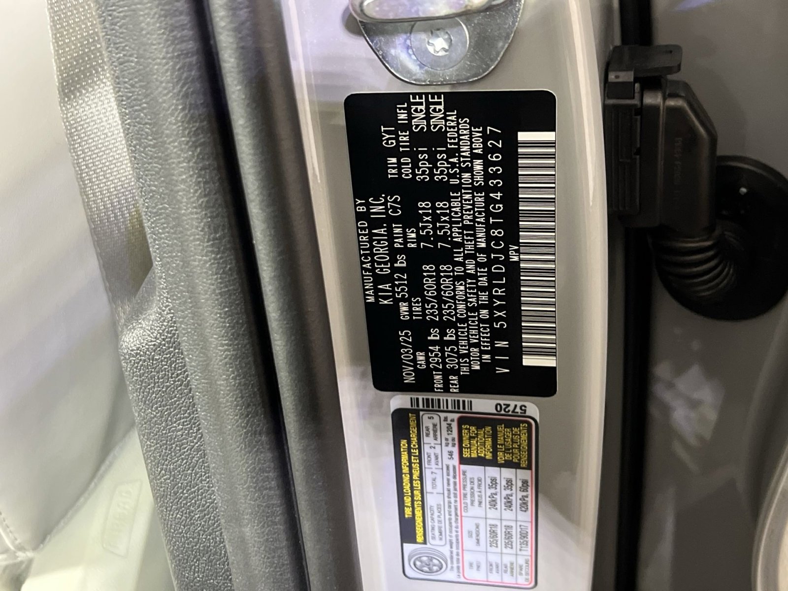 New 2026 Kia Sorento S image 36