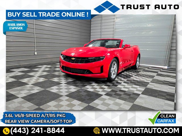 Used 2019 Chevrolet Camaro LT