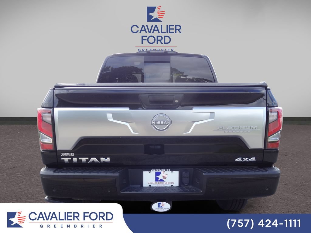 Used 2023 Nissan Titan Platinum Reserve w/ Moonroof Package AWD/4WD image 3