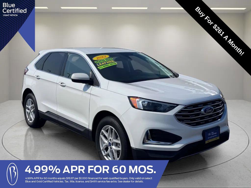 Certified 2022 Ford Edge SEL AWD/4WD image 1