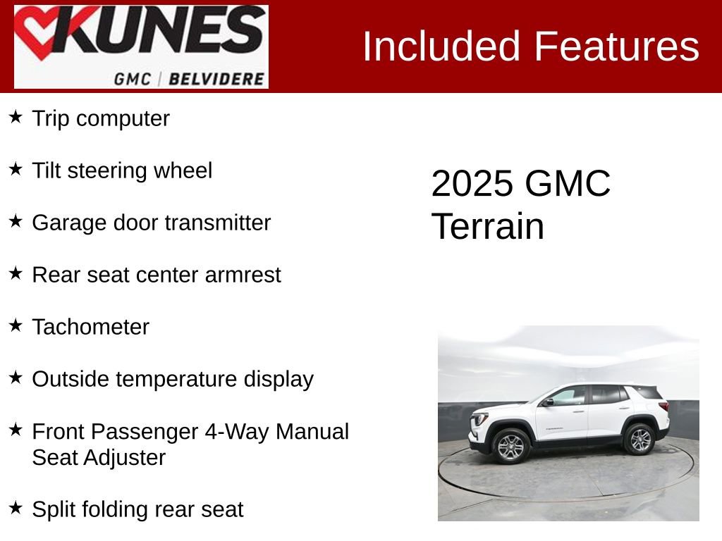 Used 2025 GMC Terrain Elevation AWD/4WD image 3