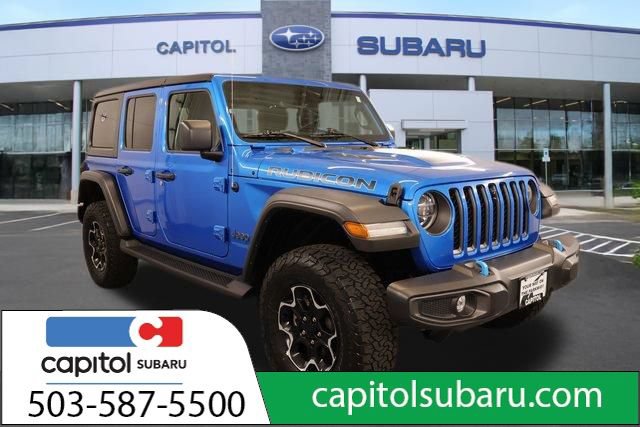 Used 2022 Jeep Wrangler Unlimited Rubicon 4xe w/ Cold Weather Group