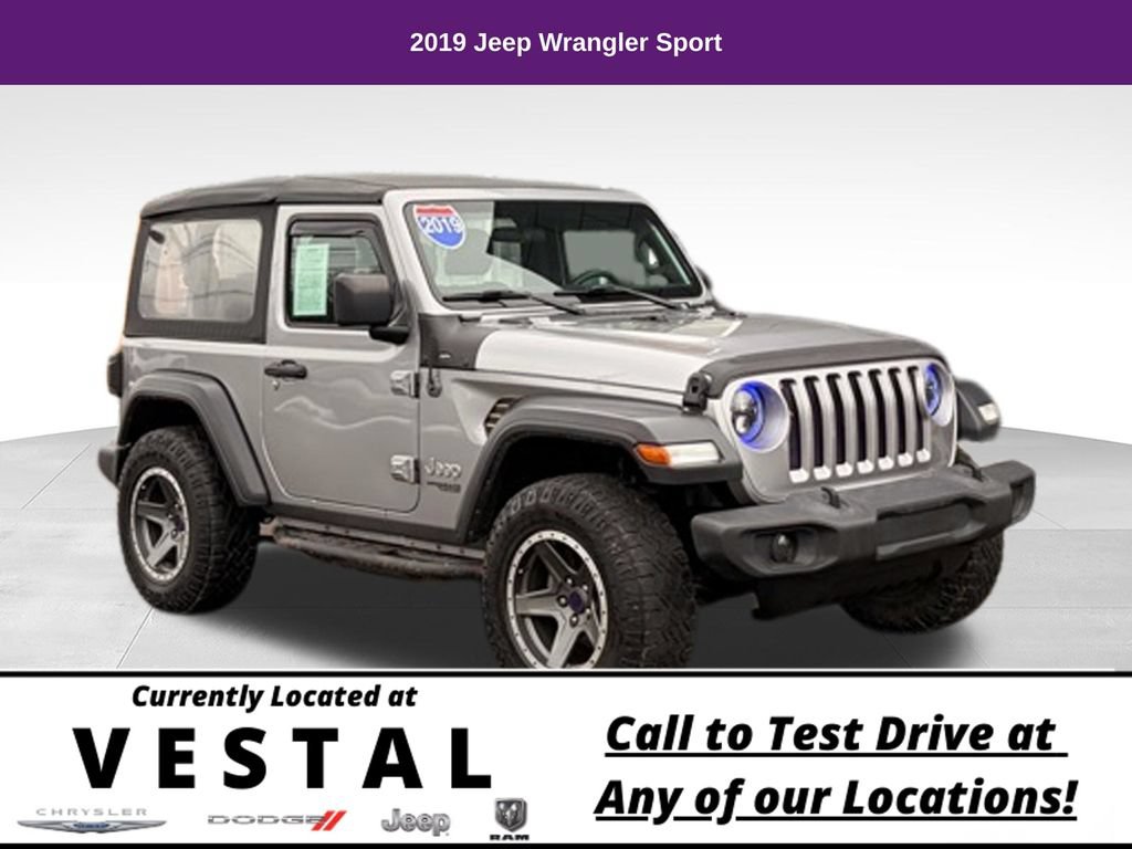 Used 2019 Jeep Wrangler Sport AWD/4WD image 1