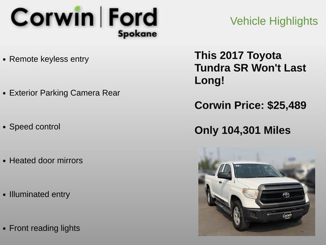 Used 2017 Toyota Tundra SR AWD/4WD image 6