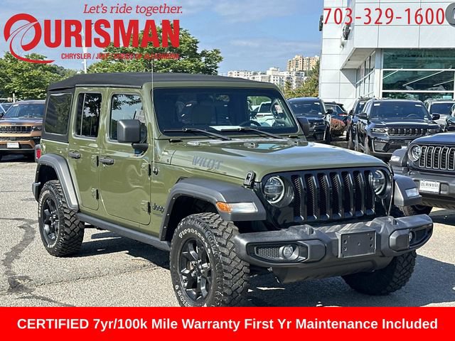 Certified 2022 Jeep Wrangler Unlimited Sport