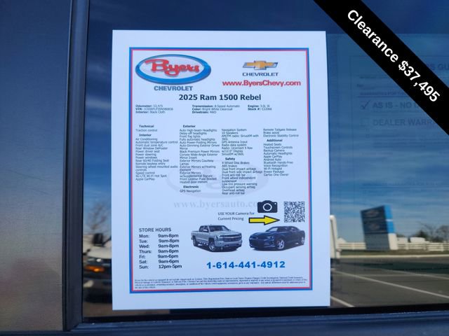 Used 2025 RAM 1500 Rebel w/ Rebel Level 1 Equipment Group image 10