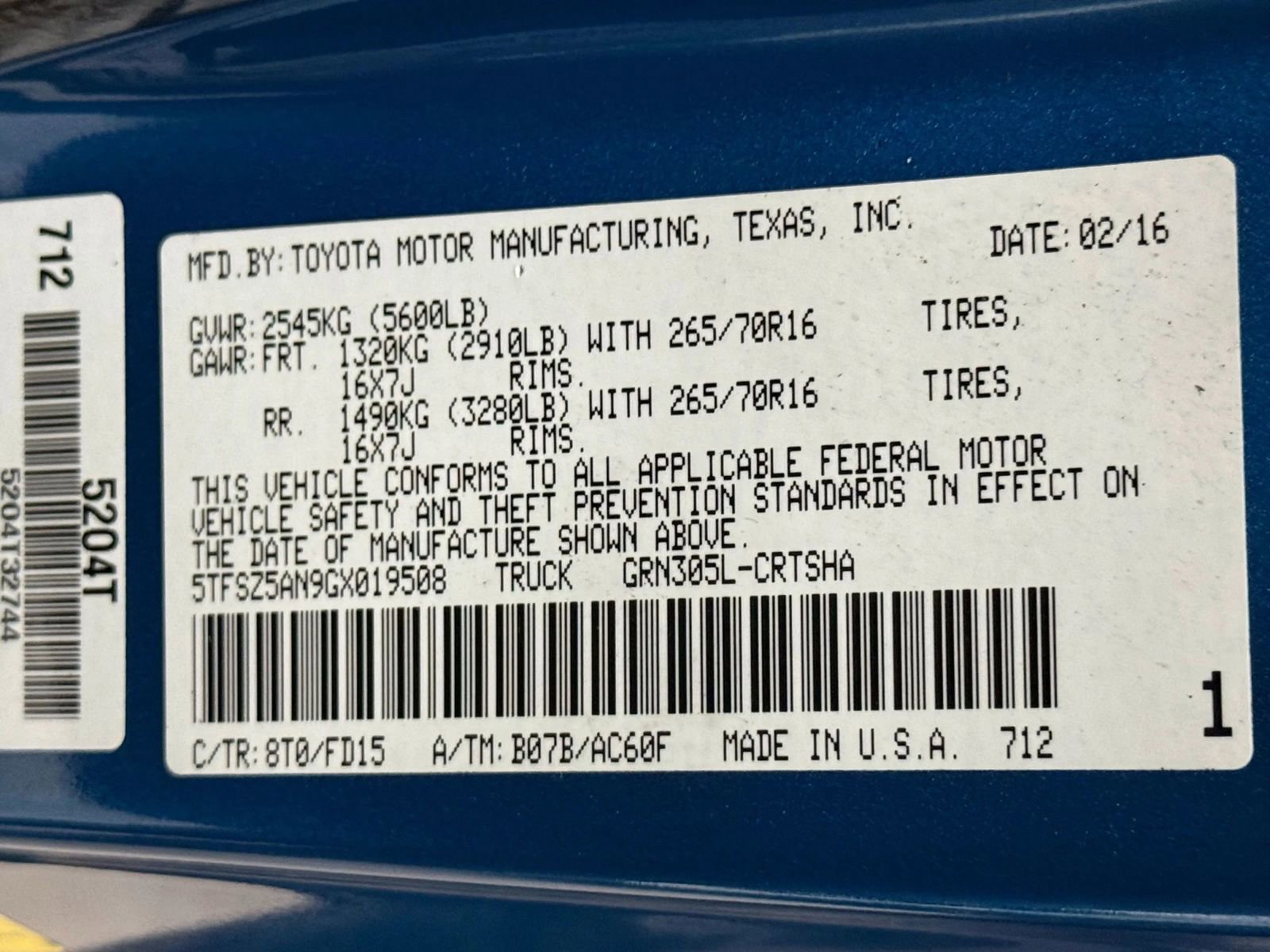 Used 2016 Toyota Tacoma TRD Off-Road w/ Towing Package image 38