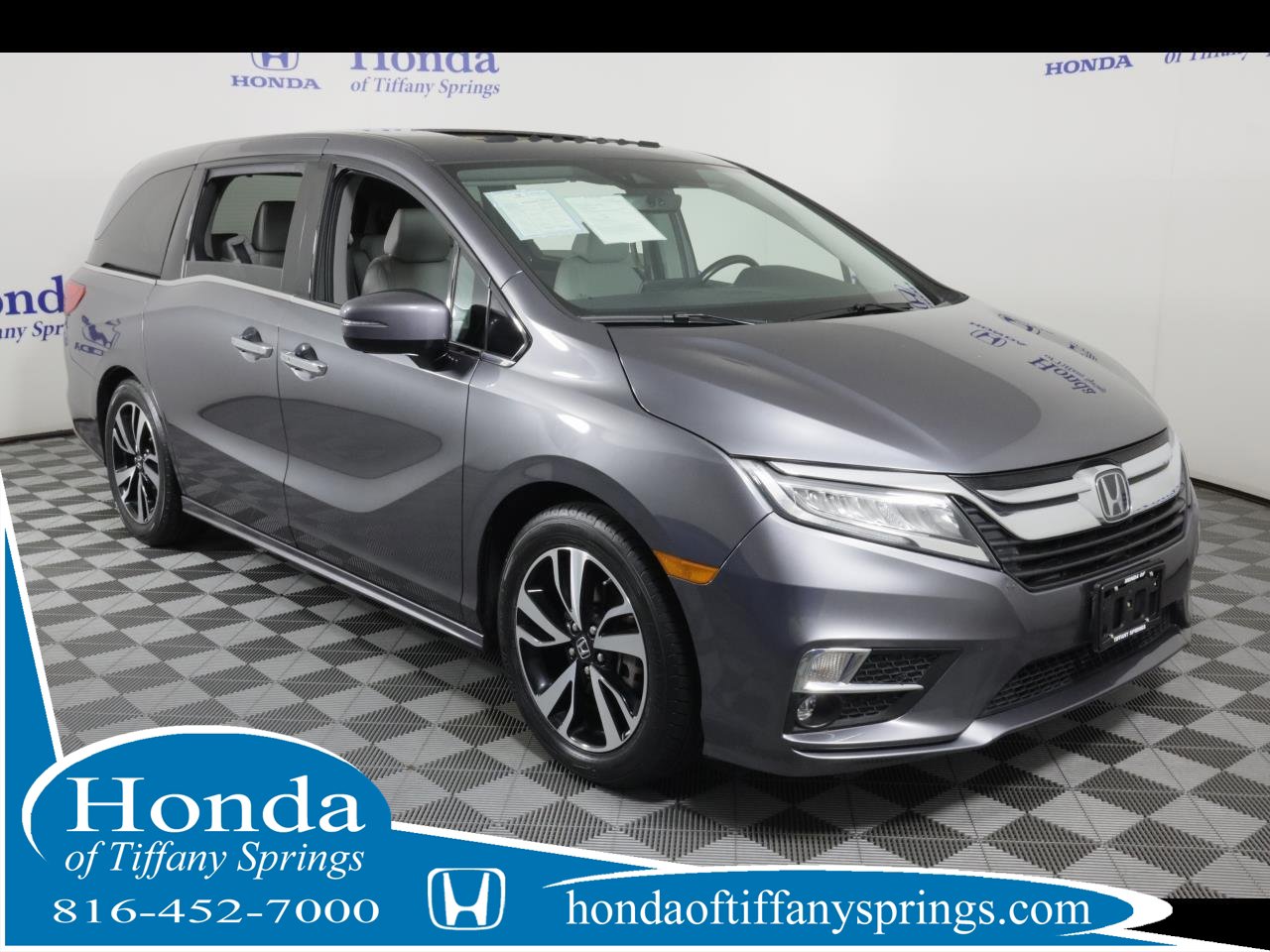 Certified 2018 Honda Odyssey Elite