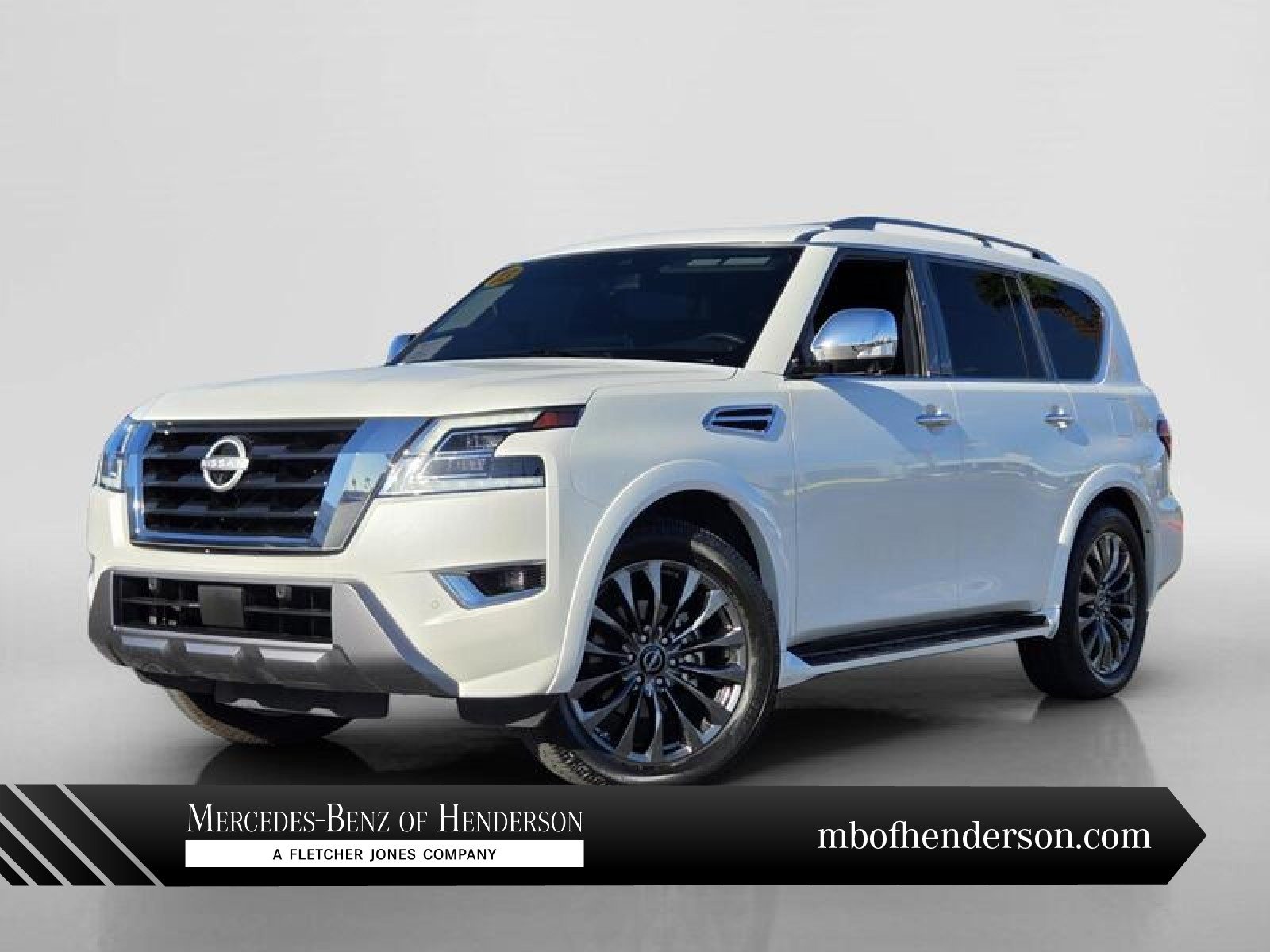 Used 2023 Nissan Armada Platinum w/ Captain's Chairs Package AWD/4WD video 1